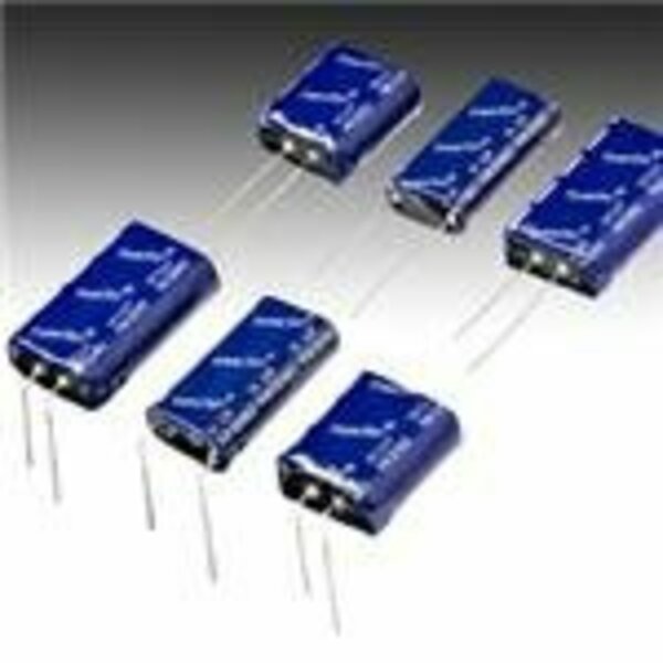 Powerstor Supercapacitors / Ultracapacitors 2.5F 5.4V Edlc Phv Series Vert PHV-5R4V255-R